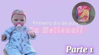 Primeiro dia de aula da Hellena!! *Parte 1* {Canal Sophia Lima}