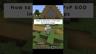 How to become a PvP GOD in 4 EASY steps - Minecraft