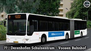 OMSI 2: Ahlheim Laurenzbach | Lijn 77 Derenhofen Schulzentrum - Voosen Bahnhof