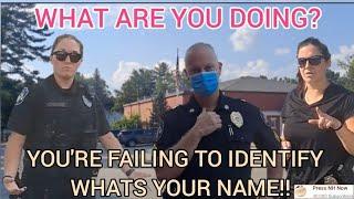 *OFFICER GETS DISCIPLINED* FAILURE TO IDENTIFY (STATE LAW) 1ST AMENDMENT AUDIT