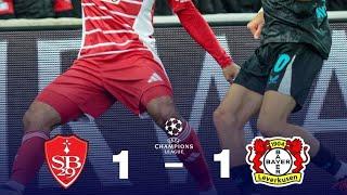 Brest vs Leverkusen 1-1 Highlights | Champions League 2024/25