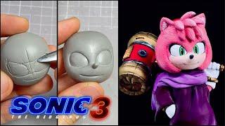 Making Amy Rose (MOVIE.ver) with Clay / Sonic 3 [kiArt]