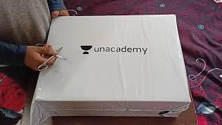 Unboxing Unacademy books