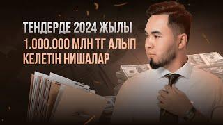 Тендерде 2024 жылы 1.000.000  тенге алып келетін нишалар