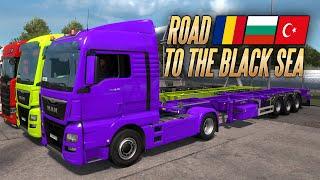 Рейс по Road to the Black Sea в ETS 2