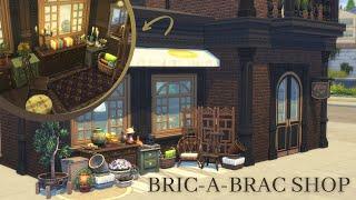 BRIC-A-BRAC SHOP Sims 4 Speed Build Craft & Furniture Antique Shop