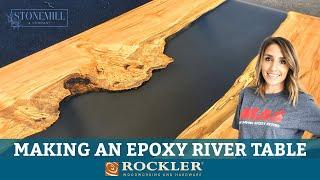 How to Make a Large River Table | Live-Edge Slab and Epoxy Project