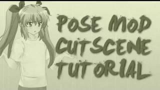 Yandere Simulator - Pose mod cutscene tutorial - Textures