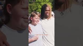 Quinshon Judkins Day at his High School!