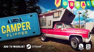 Camper Flipper - Game Trailer 2020, WORLD PREMIERE