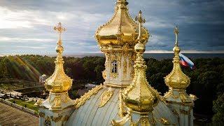 Beautiful Drone Flight Through St Petersburg Russia [4K]