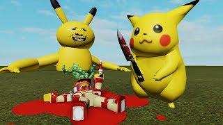 Roblox PIKACHU..Survive  Angry Pikachu with PghLFilms!! | The Weird Side of Roblox