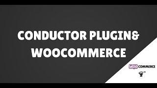 Conductor plugin: Display WooCommerce products in a page or post