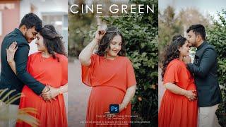 Outdoor Portrait Photography Preset l Photoshop Cine Green Preset XMP l SC Creation II