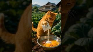 "Master Chef Meow: Country Kitchen Chronicles" #CatLovers #shorts