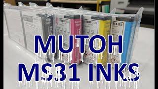 MUTOH MS31 Ink Conversion