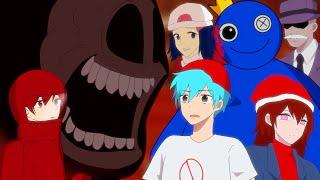 Rainbow Friends x Doors x FNF Different Characters Sing it Anime - Friday Night Funkin’ Animation