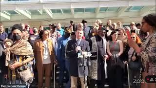 No jail time for Uhuru 3 - Caleb speaks outside Tampa Federal Court (2)