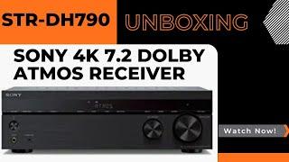 Unboxing: Sony STR-DH790 7.2 4K HDR Dolby Atmos Home Theater Receiver #Sony #dolbyatmos #receiver