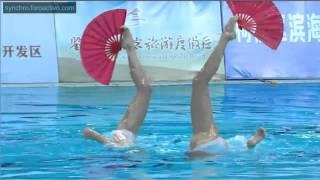 Xiwen Zhang/Qianxue Xu (CHN) Gala 10th FINA World Trophy 2015