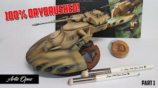 How to paint: AAT Battle Tank for Star Wars Legion - Part 1