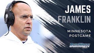 Penn State head coach James Franklin recaps win over Minnesota