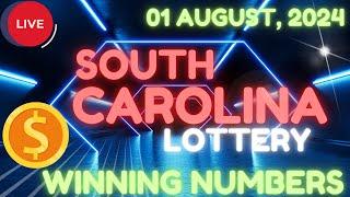 South Carolina Midday Lottery Results For - 01 Aug, 2024 - Pick 3 - Pick 4 - Cash 5 - Powerball