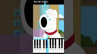 STEWIE GET ABSTRACTED! #familyguy @BadMrYogurt Piano Tutorial