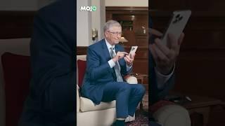 Bill Gates Takes A Selfie Using The Namo App | Watch Bill Gates & PM Modi’s Charcha #viral #shorts