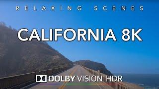 Driving Northern California 8K Dolby Vision HDR - Monterey to Lucia