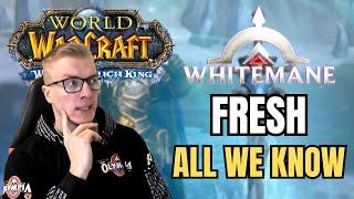 WHITEMANE FROSTMOURNE Fresh WotLK - All You Need to Know!