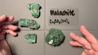 Minerals : Carbonates - Malachite