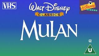 Opening to Mulan UK VHS (1999)