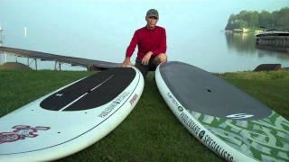 Starboard Atlas 12' vs. Surftech Universal 11'6"