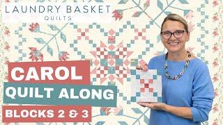 Carol Quilt Along - Week 2