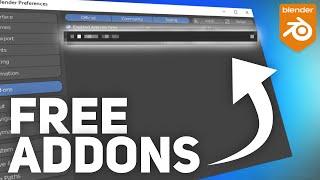 **FREE** Blender addons I use on a daily basis PT 1 #Shorts