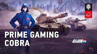 Holt euch G.I.JOE: Cobra mit Prime Gaming [World of Tanks Deutsch]