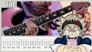 [TAB] Black Clover OP10 - Black Catcher Cover | Guitar Tab | Lesson | Tutorial