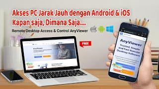 Cara Akses Komputer Jarak Jauh dengan Anyviewer || Remote Desktop Access & Control AnyViewer