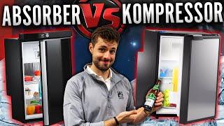 Absorber- oder Kompressorkühlschrank ?! | Vor- und Nachteile im ÜBERBLICK 