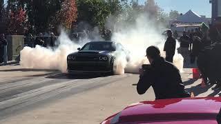 Dodge Demon Burnout