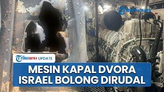 Penampakan Kapal Perang Dvora Israel Bolong Dihantam Rudal Hizbullah, Seorang Tentara Tewas