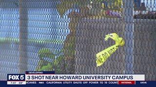 Students shaken by triple shooting near Howard University as school celebates homecoming