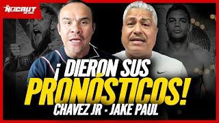 Juan Manuel Marquez and Robert Garcia gave their favorite for the Jake Paul vs. Chavez Jr. fight.