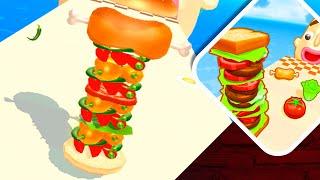 Sandwich Runner - Android iOS Gameplay Walkthrough - Level 662 to 665