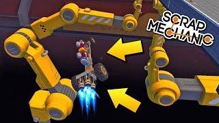  Мы ЛЕТЕЛИ куда ХОТЕЛИ  ЧЕЛЛЕНДЖИ в СКРАП МЕХАНИК  Scrap Mechanic 