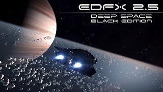 Elite Dangerous | EDFX 2.5 Deep Space Black Edition vs Vanilla comparison