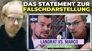 Falsche Aussagen im NDR-Video - wir beziehen Stellung!