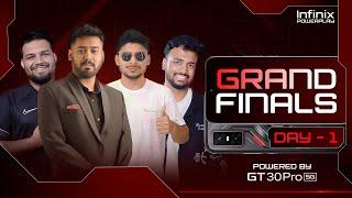 Infinix PowerPlay S3 - Free Fire Max Edition | Grand Finals Day 1 ft. AbZ, NGPros, JG, Assasin Army