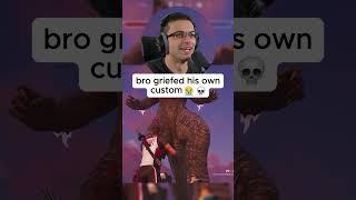 Nickeh30 griefed his OWN custom 
